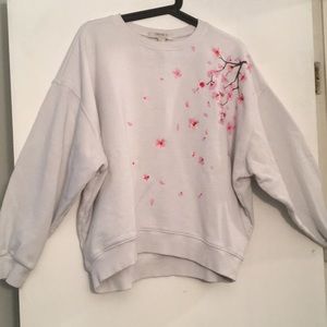 Cherry Blosson F21 Sweater